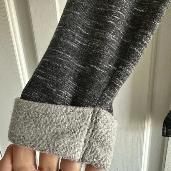 Chico’s women’s cowl neck tunic with front pockets Gray size 0 - Picture 5 of 8